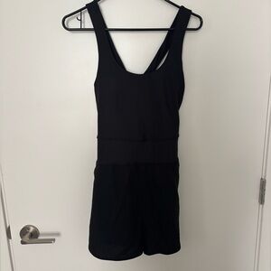 Old Navy Active Black Sleeveless Romper